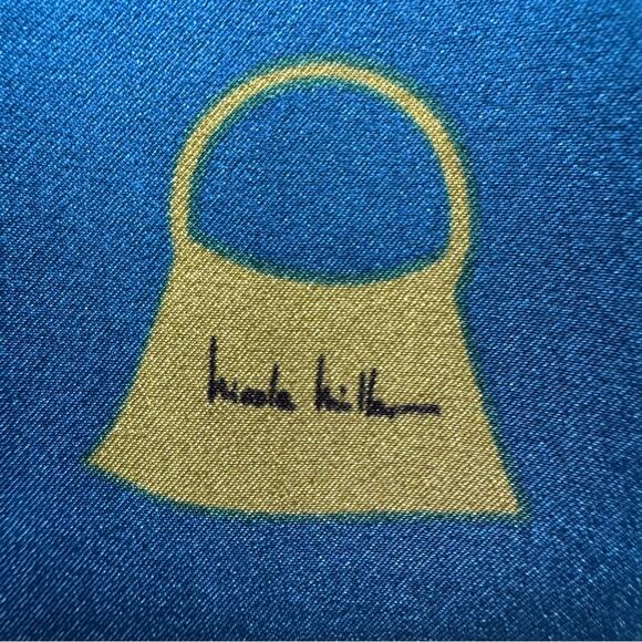 Disco Pants Shiny Satin Festival pants Medium DJ Pants Nicole Miller - Picture 12 of 13